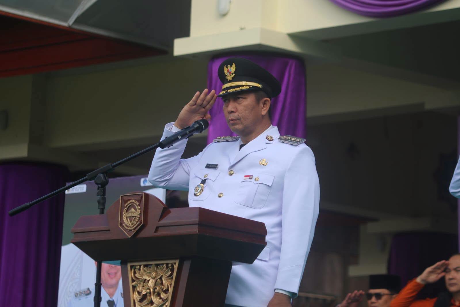 Wali Kota Pagar Alam H. Ludi Oliansyah, Pimpin Upacara HUT Kota Pagar Alam Ke-25