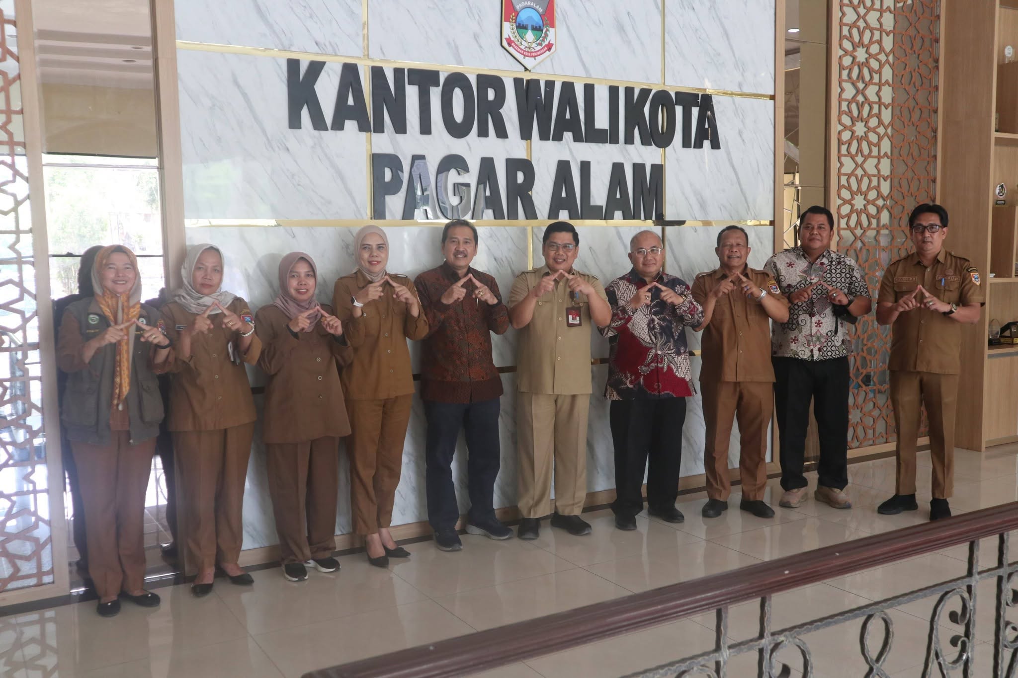Pemkot Pagar Alam Menerima Audiensi Dari Jajaran Civitas Akademika Universitas Sriwijaya (Unsri)