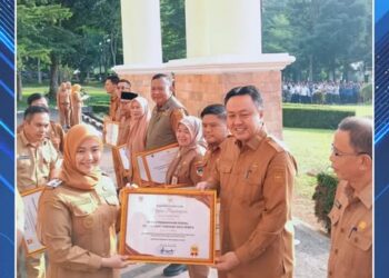 DPMPTSP KOTA PAGAR ALAM MENERIMA SERTIFIKAT PENGHARGAAN HASIL PENILAIAN AKUNTABILITAS KINERJA INSTANSI PEMERINTAH (AKIP) TAHUN 2025