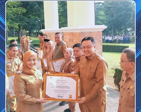 DPMPTSP KOTA PAGAR ALAM MENERIMA SERTIFIKAT PENGHARGAAN HASIL PENILAIAN AKUNTABILITAS KINERJA INSTANSI PEMERINTAH (AKIP) TAHUN 2025