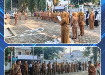 Energi Baru di Hari Senin DPMPTSP Kota Pagar Alam Mantapkan Langkah Lewat Apel Pagi