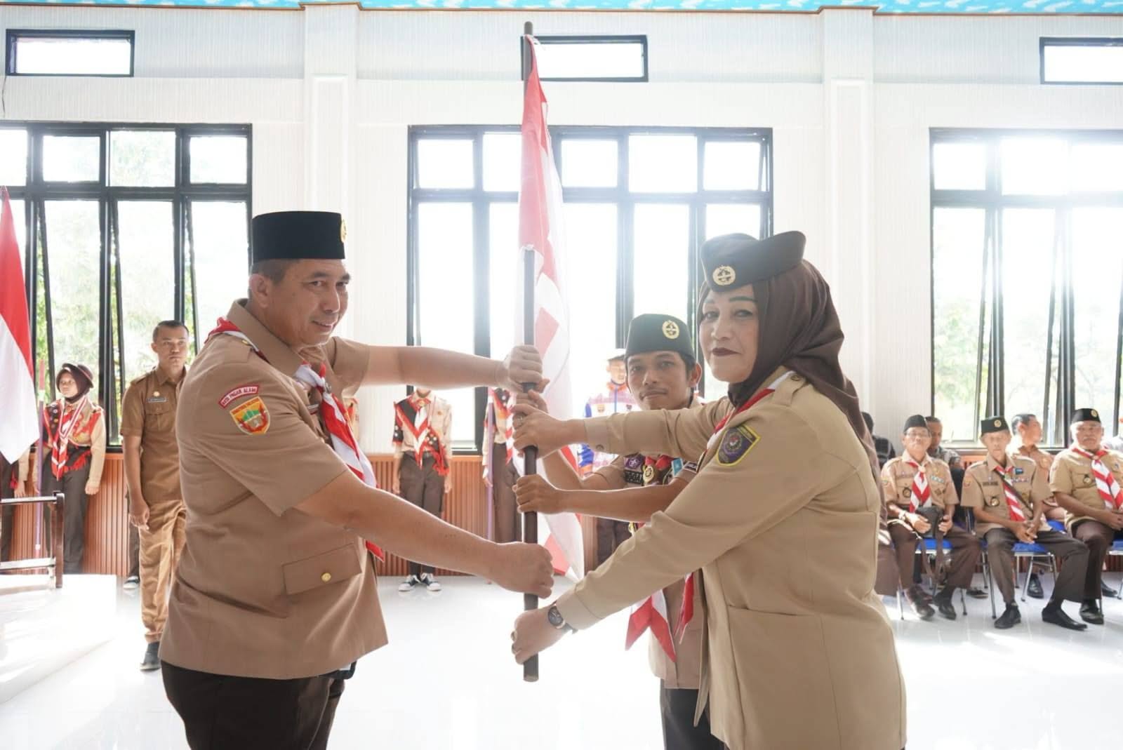 Wali Kota Pagar Alam Pimpin Pelepasan Kontingen Kwartir Cabang (Kwarcab) Gerakan Pramuka Kota Pagar Alam Wakili Jamnas XII Tahun 2026