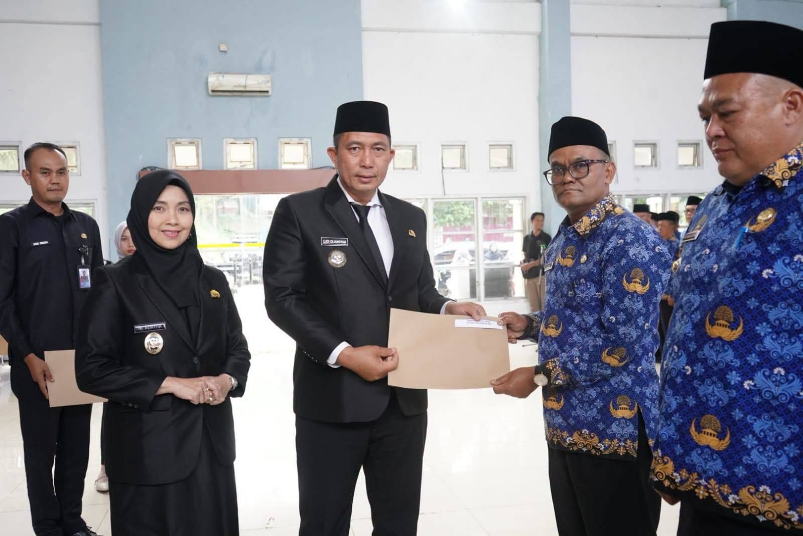 Perubahan Nomenklatur, 297 Pejabat Pemkot Pagar Alam Dikukuhkan Kembali
