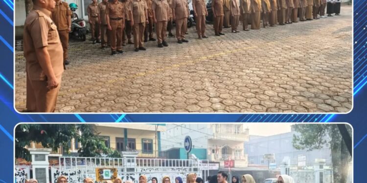 DPMPTSP Melaksanakan Apel Rutin Setiap Hari Senin